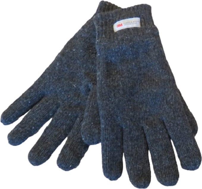 Thinsulate handschoenen heren gebreid - 30% wol