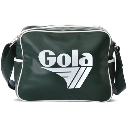 Gola Schoudertas Redford Bottle Green / White Groene Wit