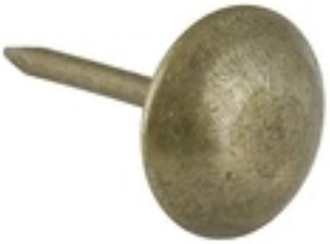 STARX - Stoel - Stoffeer- Bekleding -nagel ijzer- Messing - 9.5 mm.- inhoud 35 stuks.