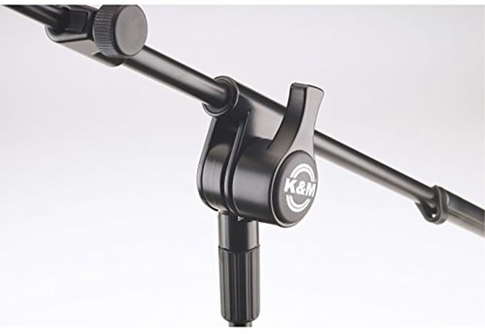 Microfoonstandaard Zwart met Verstelbare Hoogte en Stabiliteit