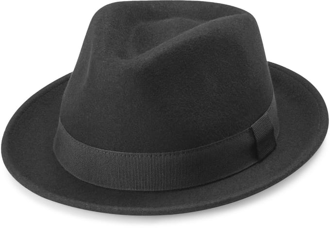 Tomasso Zwarte Moda Trilby