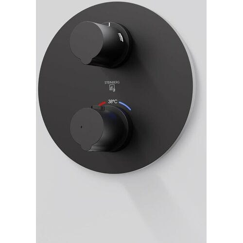 Steinberg 100 Series Ready-to-install set for concealed thermostat with 2-way diverter 100.4133 3