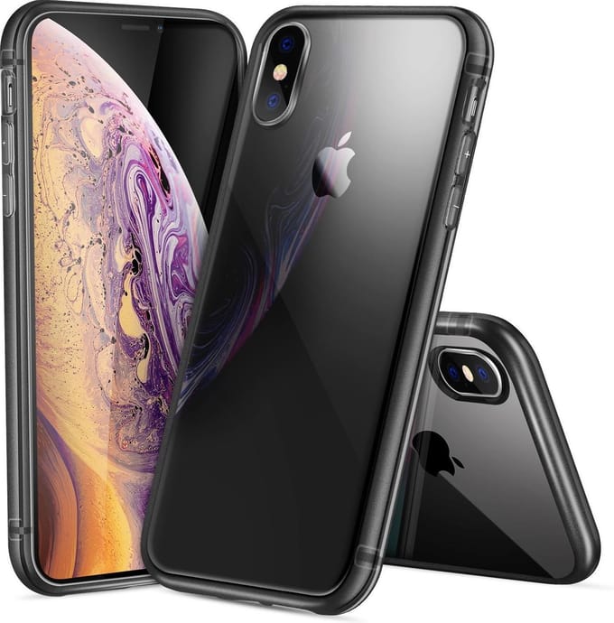 Apple iPhone Xs Max TPU Hoesje Grijs