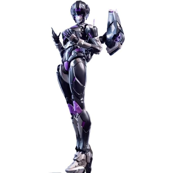 Meili Infinity M66337 Arcee Geïnspireerd door Riobot 17cm ABS Transformatie Assemblage Model Kit Actiefiguren Robot Speelgoed Verzamelaars black