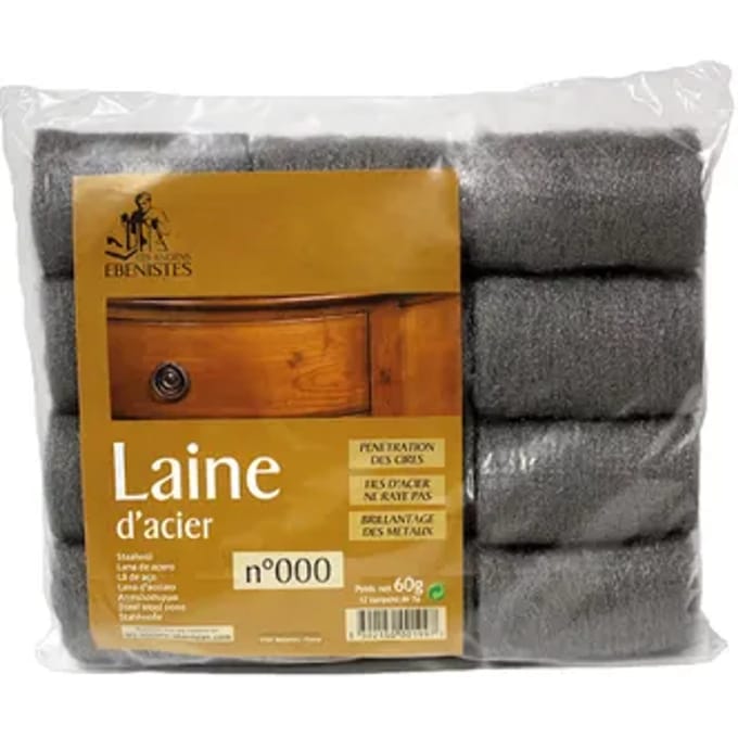 Les Anciens Ebénistes Staalwol Pad N°000 60gr