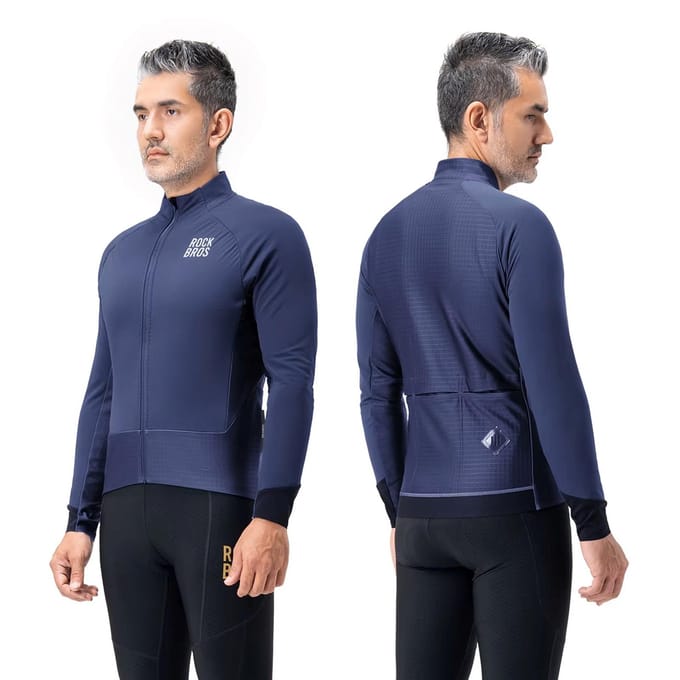 Rockbros YDWT014 Serie - Fietsjack - Winterjack - Tweelaags - Fleecevoering