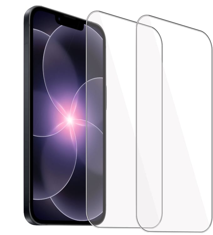 ChiGuard Screenprotector 2x geschikt voor iPhone 17e Screenprotector - Beschermglas - Curved - GuardCover