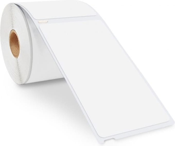 Dymo Compatibele Labels - 99014 - 101x54mm - 220 Labels -S0722430 - Permanent - Wit