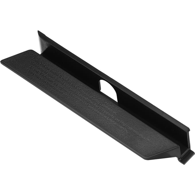 Zwarte Plastic HDD Harde Schijf Sleuf Afdekking Deur Klep voor PS4 Pro Console black