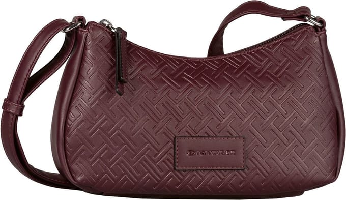 TOM TAILOR Schoudertas Mirenda Cross Bag Dark Purple Donkerpaars