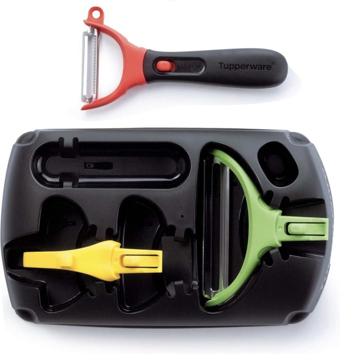 Tupperware Click Serie Schilmessenset (3 in 1)