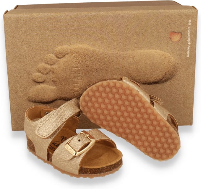 Plakton Meisjes Sandaal Marylin | Goud | Maat: 24