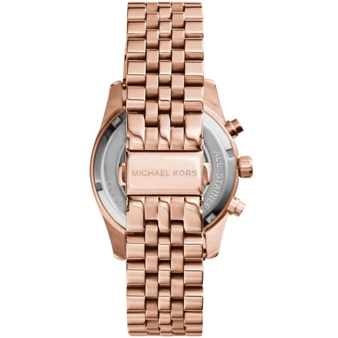 Michael Kors Lexington MK5569 Roségouden Chronograaf Dameshorloge