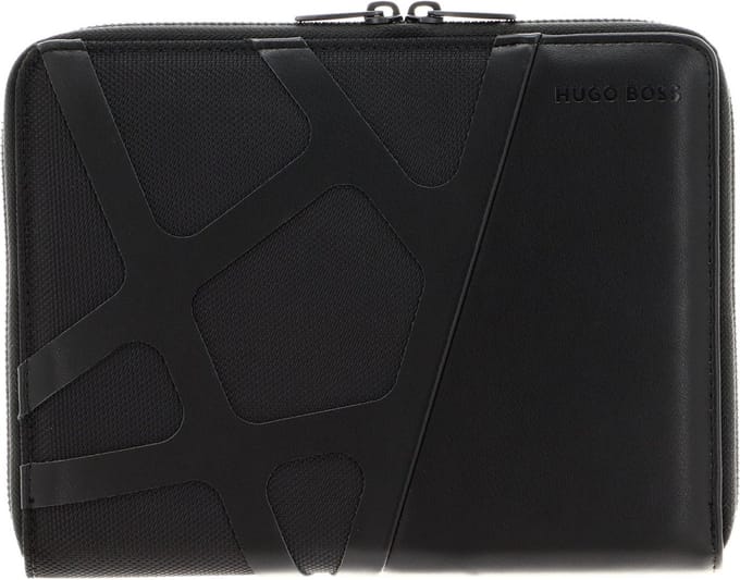 HUGO BOSS Schrijfmappen Craft Conference Folder Black Zwart