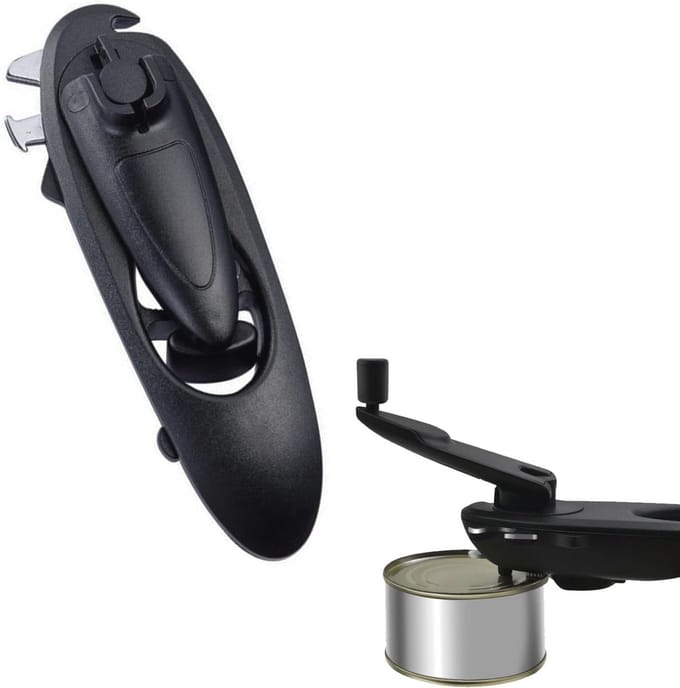 Multifunctionele 8-in-1 Potopener - Magnetische Blikopener voor Keuken