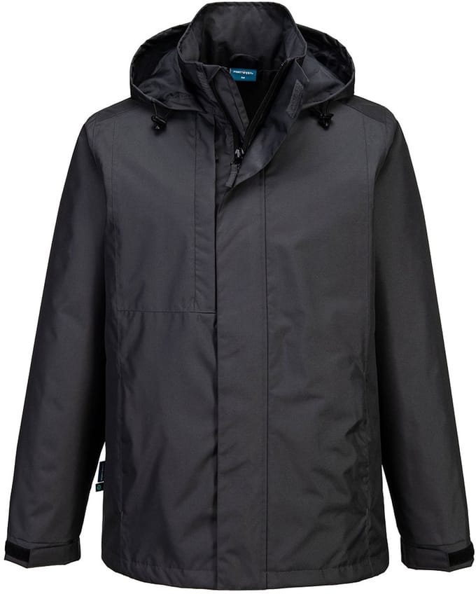 Portwest WX2 Eco Regenjack CD867 - Mol grijs - M