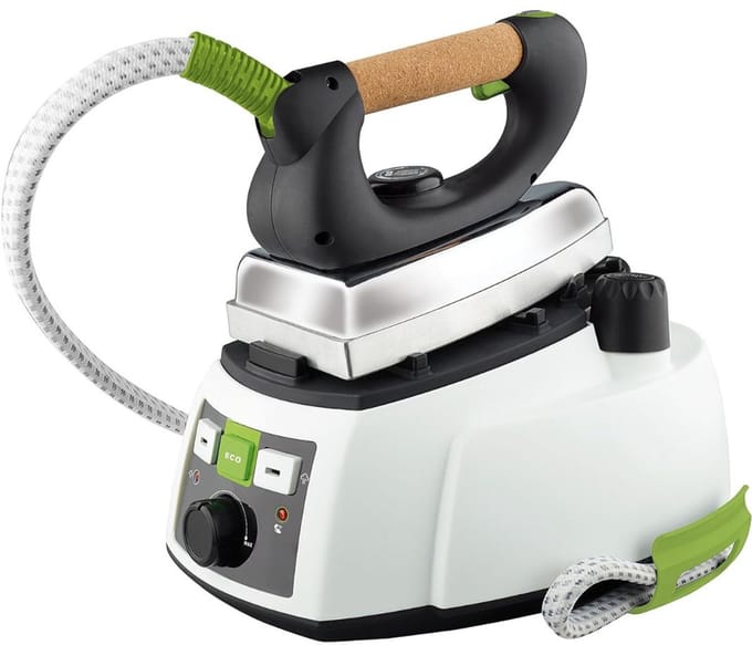 Zyrex® Strijkijzer met stoomgenerator - strijkijzer met stoom - Strijkijzer - Wit - 35cm x 25cm x 27cm
