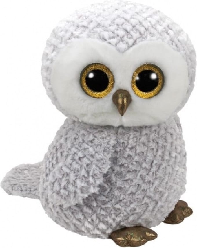 knuffel - Pluche - 42 cm -Ty Beanie uil - Owlette - speelgoed - uil knuffel