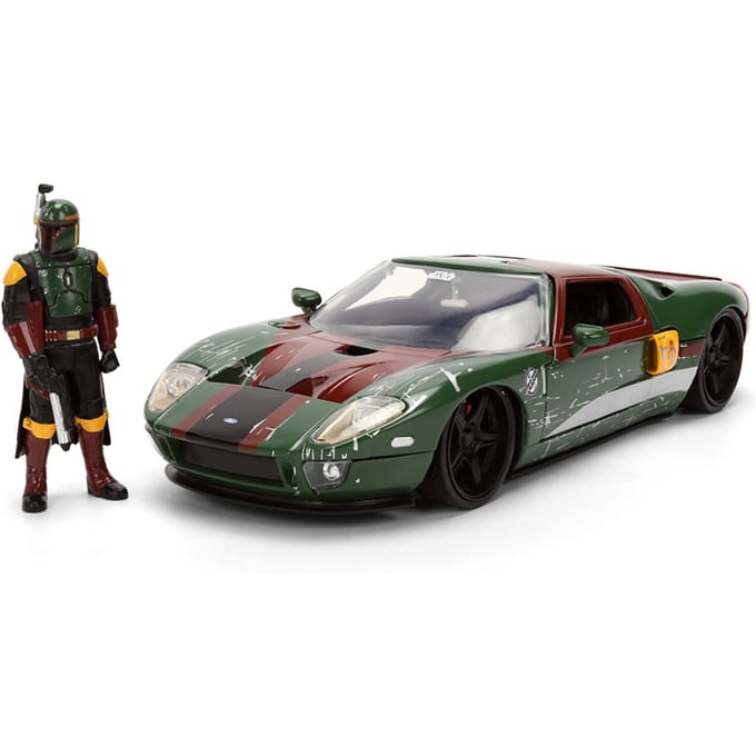 JADA Modelauto Star Wars, schaal 1:24 (Boba Fett 2005 Ford GT)