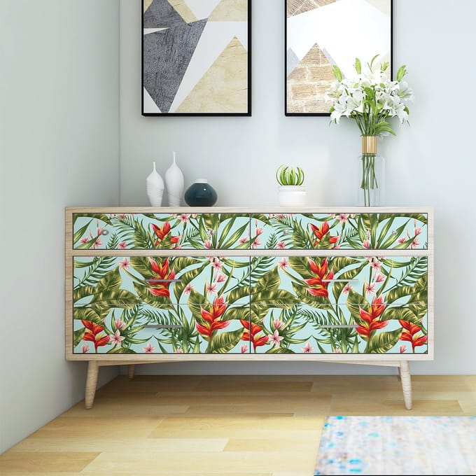 Meubelsticker Tropical Ocana, 40 x 60 cm