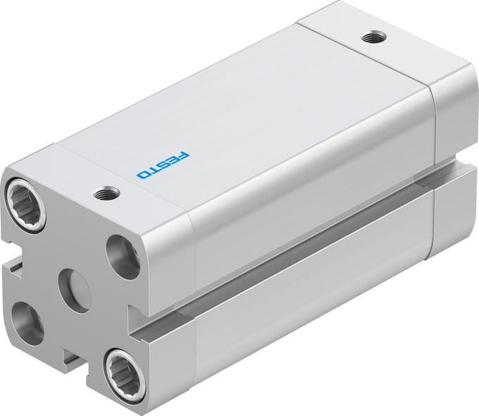 Festo Compacte Cilinder 25mm Boring 50mm Slag ISO 21287 Dubbelwerkend - 536266 - P2BKT