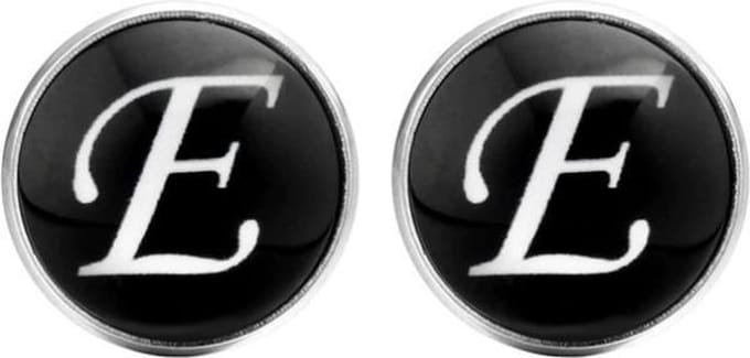 Fako Bijoux - Manchetknopen - Alfabet - Letter E