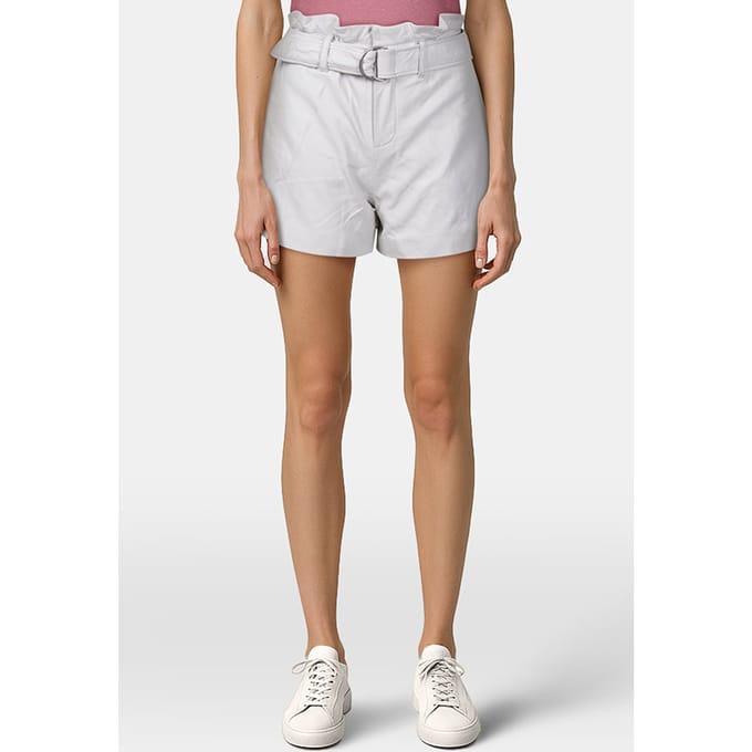 AllSaints Erica Lea Short Off White Größe: W26 | Kurze Sporthosen Outlet | Damen | Weiß