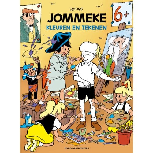 Jommeke Kleuren En Tekenen - Jommeke Spelboek
