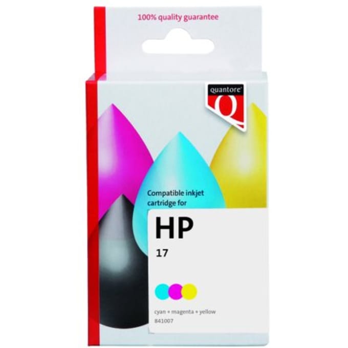 Inktcartridge Quantore alternatief tbv HP C6625D 17 kleur