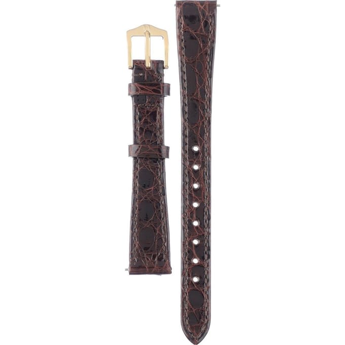 Hirsch 18900810-1-13 Genuine Croco Horlogeband