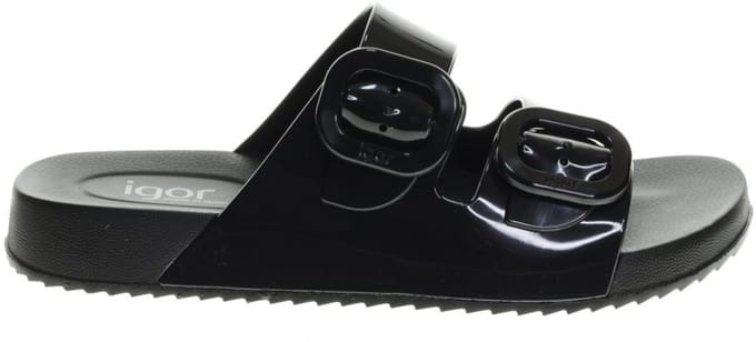 Zwarte Slipper Lak Igor maat 41