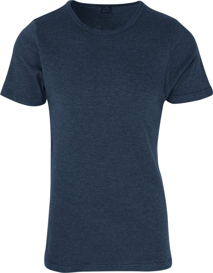 Gotzburg heren T-shirt met O-hals (1-pack) - middenblauw