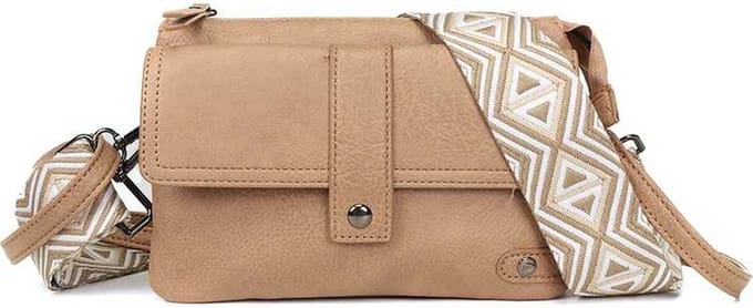 Camel crossbody en schoudertasje Naarden - OLT12381