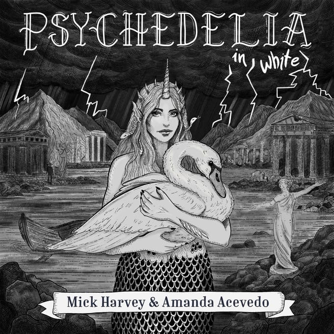 Mick Harvey & Amanda Acevedo - Psychedelia In White (CD)