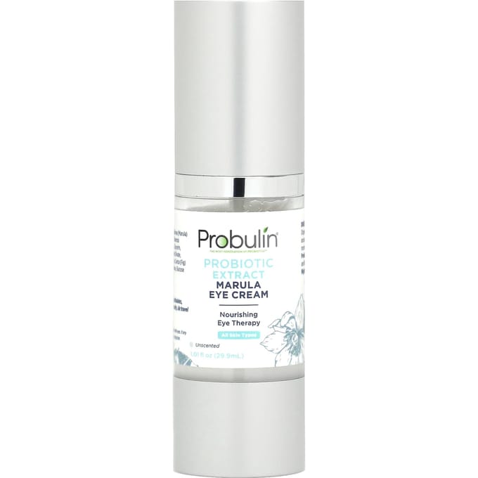 Probulin, Probiotic Extract Marula Eye Cream, Unscented, 1.01 fl oz (29.9 ml) white