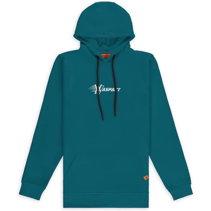Aspact Riv Hoodie Blue Größe: S | Kaputzenpullis Outlet | Unisex | Blau