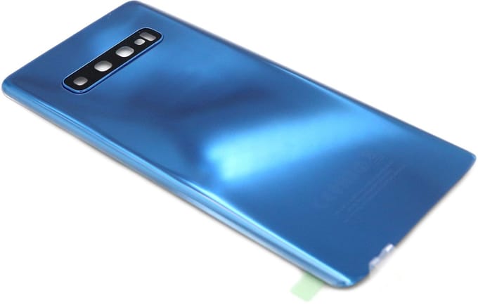 Achterkant Geschikt voor Samsung Galaxy S10 Plus – Premium – Blauw
