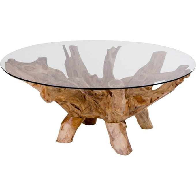 House Nordic Salontafel Amazonas Glas Ø110cm