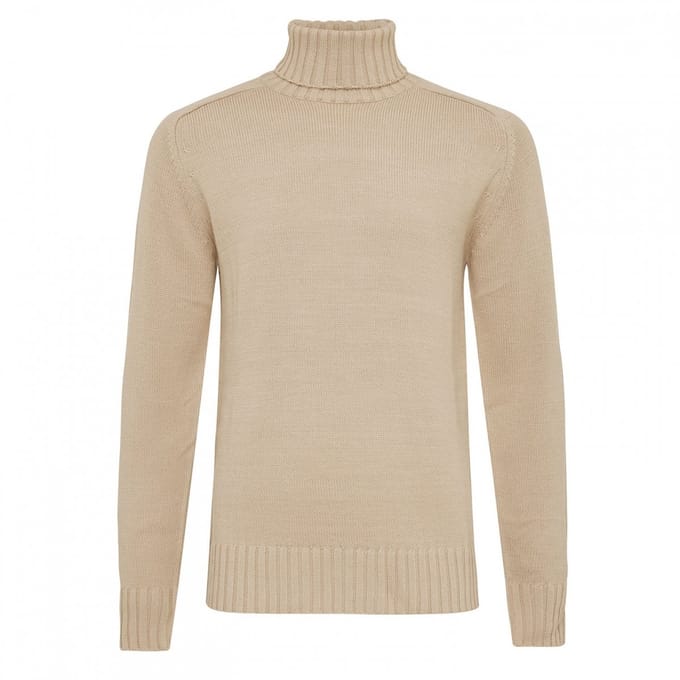 Tresanti BAIA Heavy knitted roll neck Beige (TRKWHE088 - 101)
