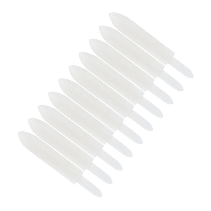 10 stuks Pen Plating Tips Vervangingsaccessoire Galvaniseren Sieraden Maken Gereedschap(A‑2 ) white
