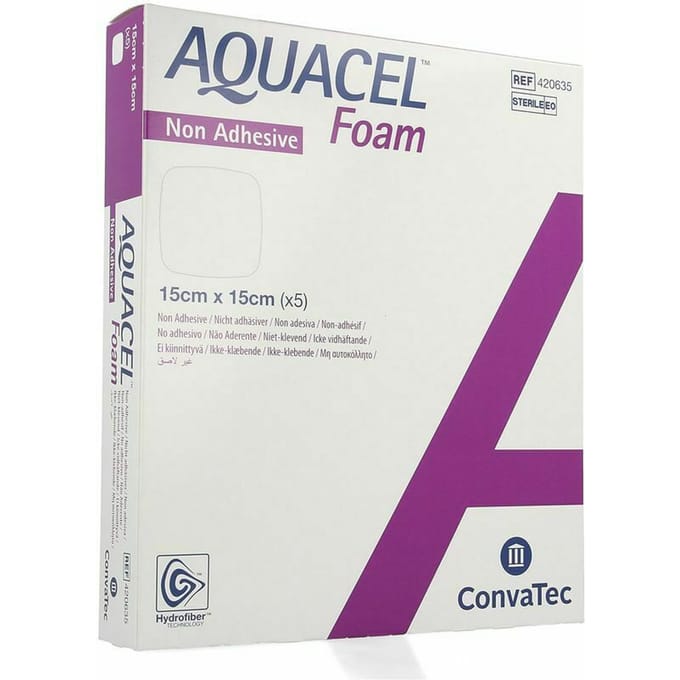 Aquacel Foam Non Adhesief 15x15cm 5