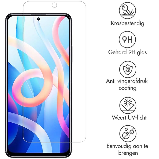 Selencia Screen Protector - Geschikt voor Xiaomi Poco M4 Pro 5G - Gehard Glas Screenprotector