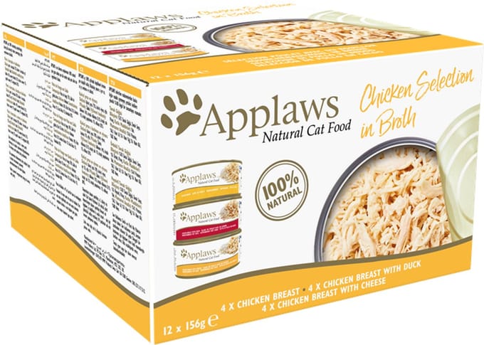 Applaws Katten MP Kip Selectie - 12x156g
