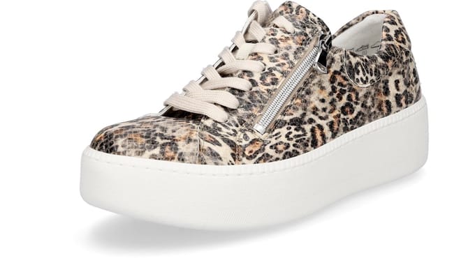 Waldläufer dames plateausneaker Nicky taupe Leo 7