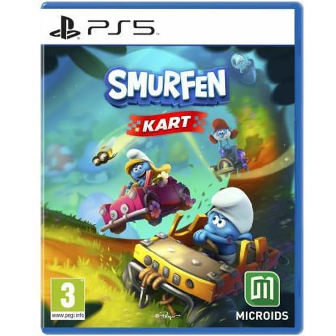 Sony PlayStation 5 PS5 Smurfen Kart Games