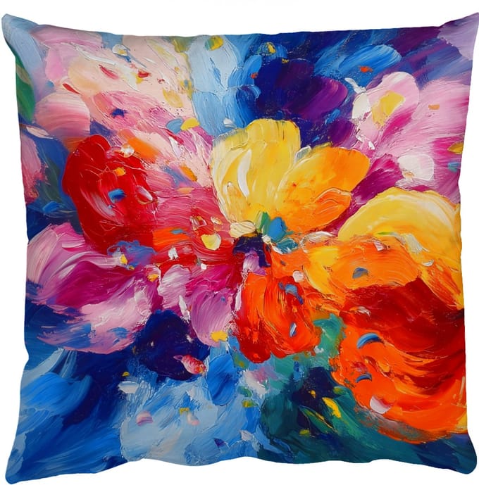 Sierkussens - Kussentjes Woonkamer - 45x45 cm - Golvend - Energie - warm