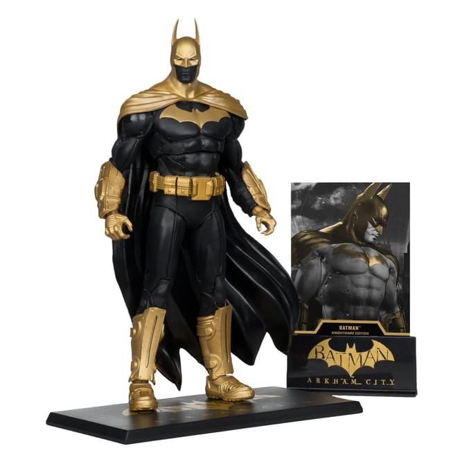 McFarlane - Toys - DC MULTIVERSE - Batman Arkham City (Knightmare Edition - Gold Label) Action Figure - Figuur