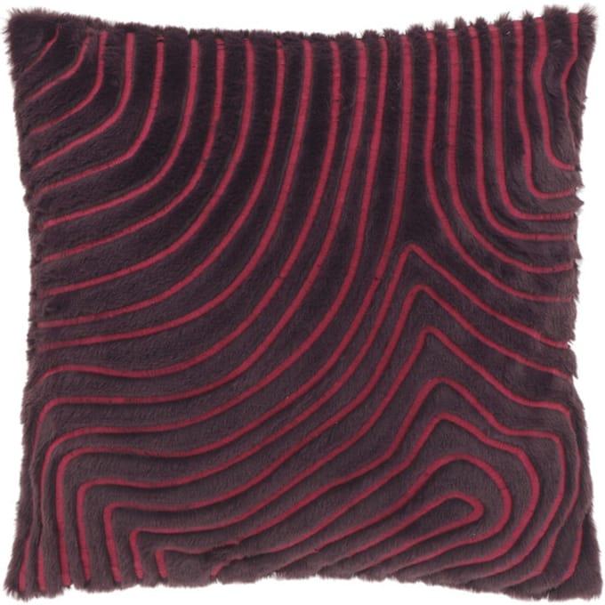 Unique Living - Sierkussen Jace 45x45cm - Dark Purple