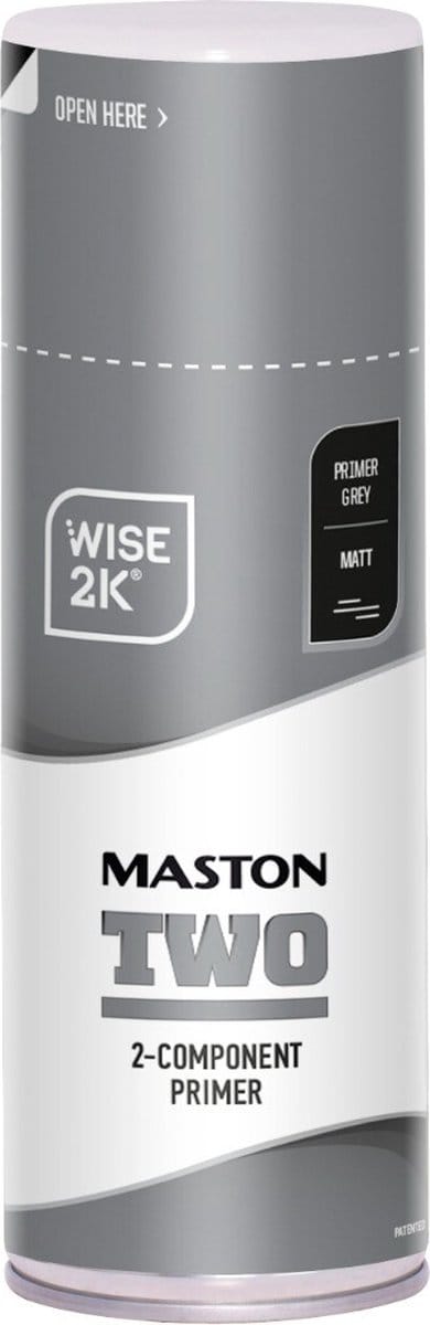 Maston 2K Epoxy Primer - Anti roest - Grijs - 400 ml - Corrosiewerend