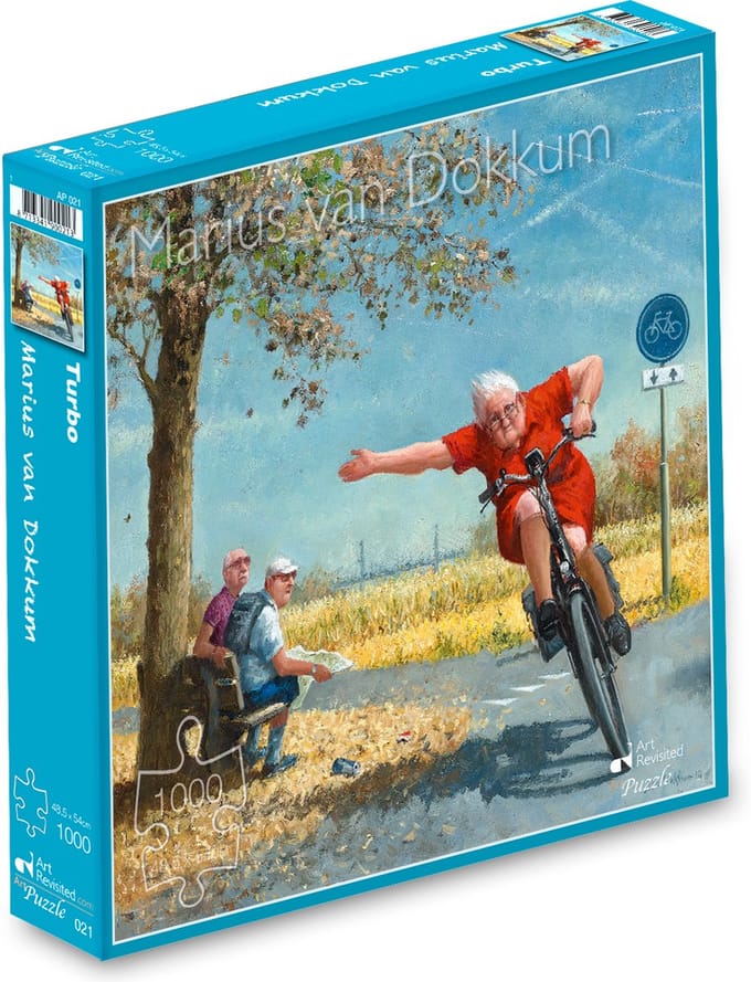 Marius van Dokkum Puzzel - Turbo - 1000 st